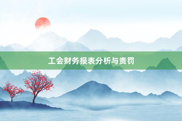 工会财务报表分析与责罚